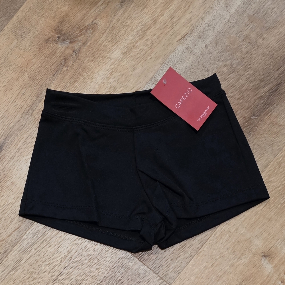 Capezio Women's Boycut Lowrise Black Shorts - XS (055) (056) (057)